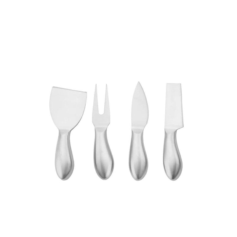 Kit para Queijos em Aço Inoxidável - Utensílios Elegantes