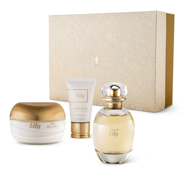 Kit Presente L'eau de Lily (3 itens)