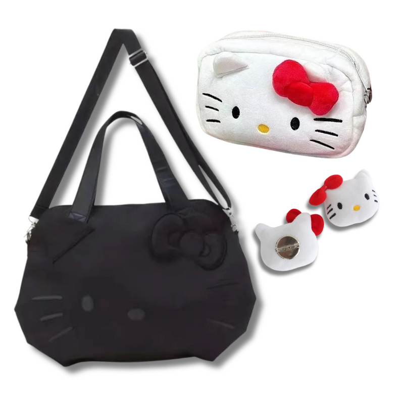 Bolsa de Viagem Hello Kitty Premium - 3 em 1