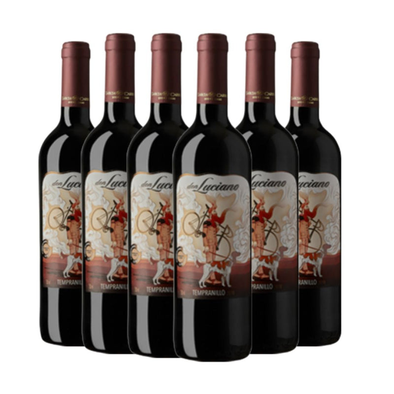 Kit Vinhos Don Luciano Tintos Tempranillo 6 garrafas