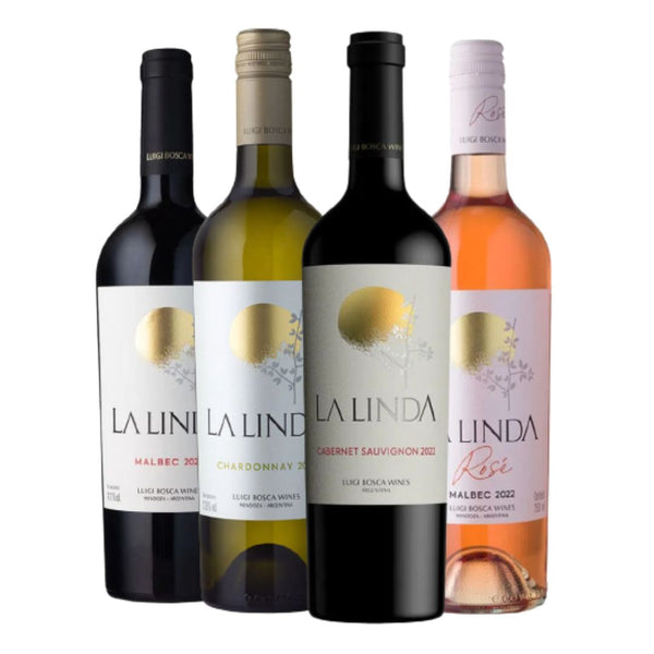 Kit Vinho La Linda 4 garrafas Mix