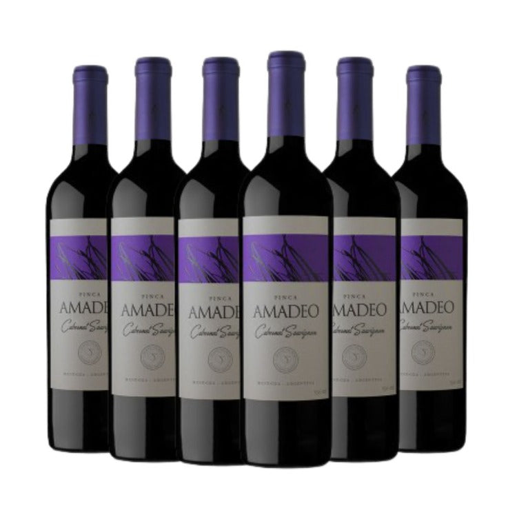 Kit Vinhos Finca Amadeo Cabernet Sauvignon 6 garrafas