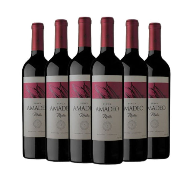 Kit Vinhos Finca Amadeo Malbec 6 garrafas 750 ml