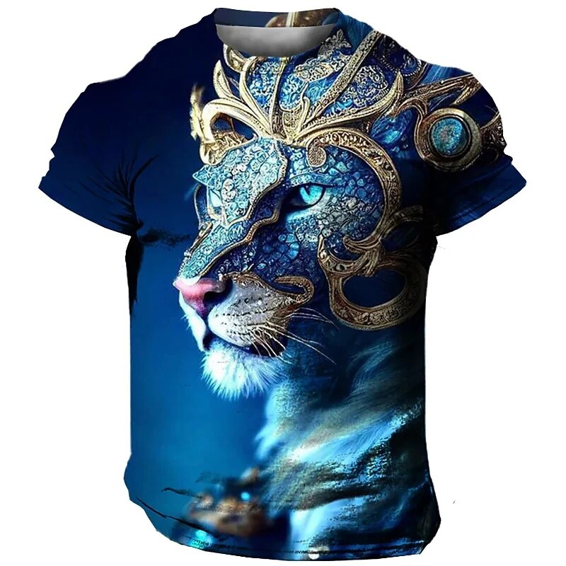 Camiseta Lion 3D