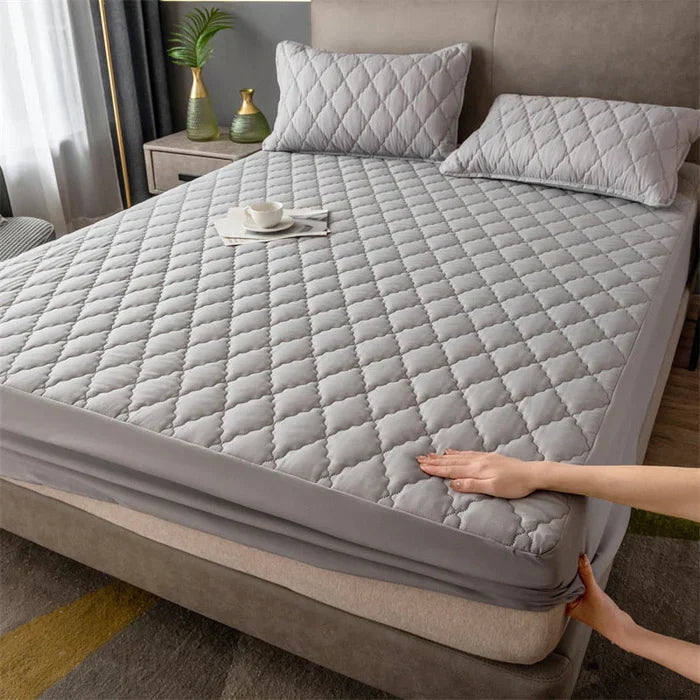 Conjunto de Cama Luxury (Impermeável) - Lençol e Fronhas Ultra Macia