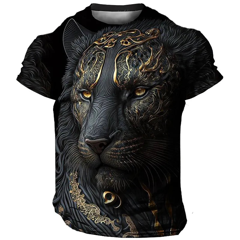 Camiseta Lion 3D