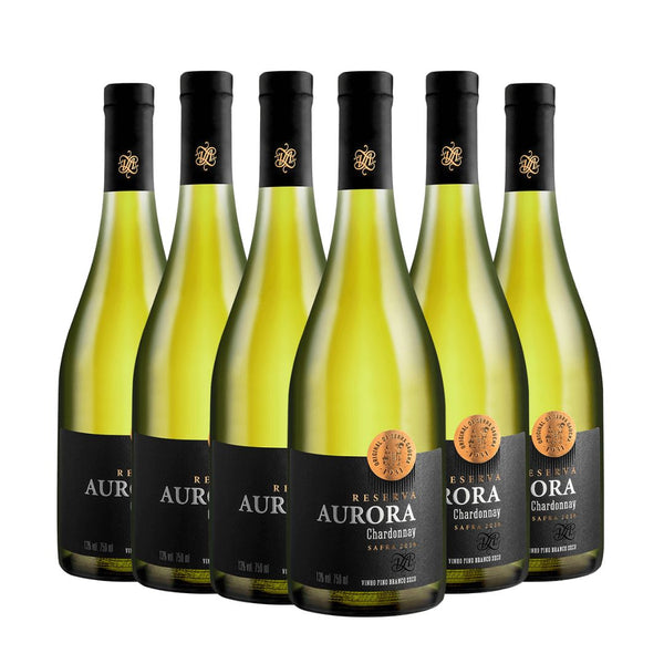 Kit Vinho Aurora Reserva Chardonnay