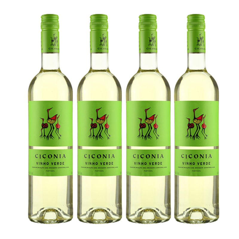 Kit Vinho Ciconia Branco 4 garrafas