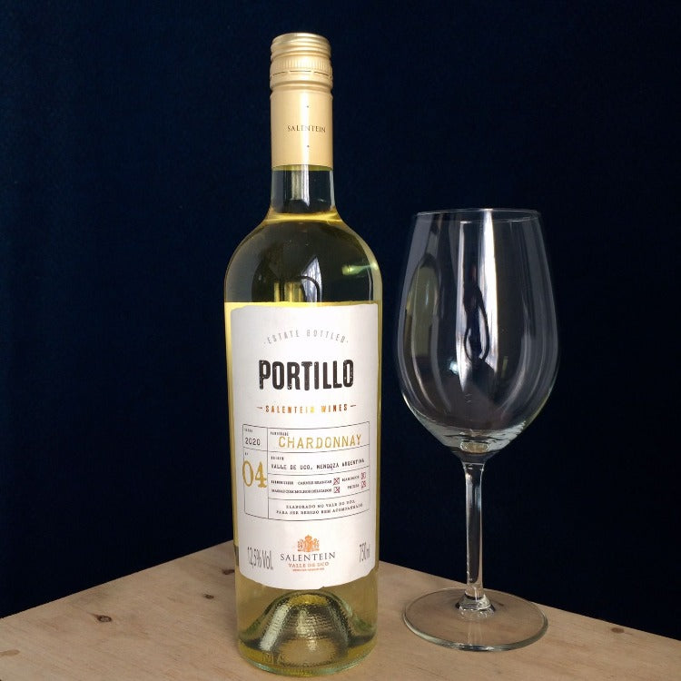 Kit Vinhos Brancos Portillo Chardonnay 6 garrafas