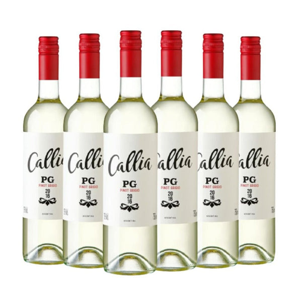 Kit Vinho Callia Pinot Grigio 6 garrafas