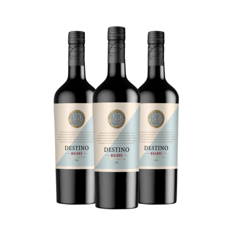 Kit Vinho Destino Malbec 3 Garrafas