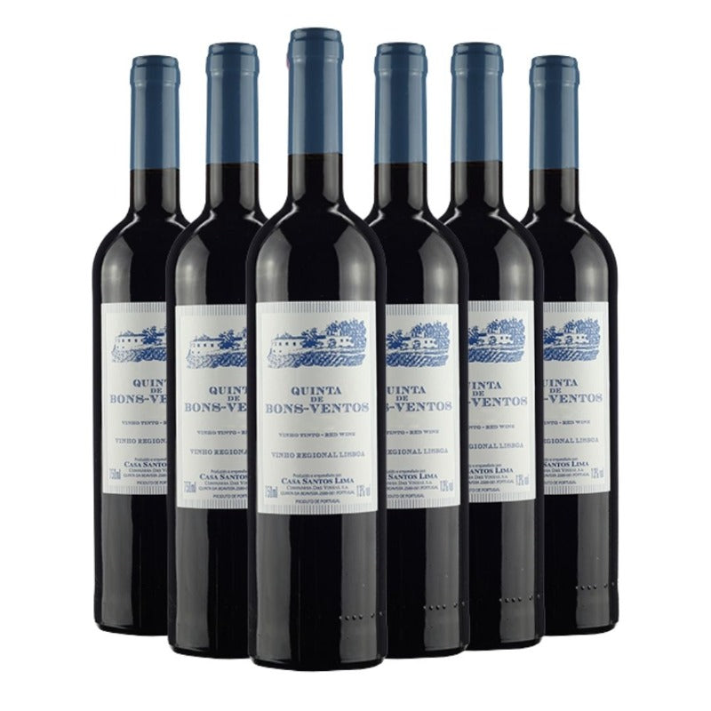 Kit  Vinho Quinta de Bons Ventos 6 Garrafas