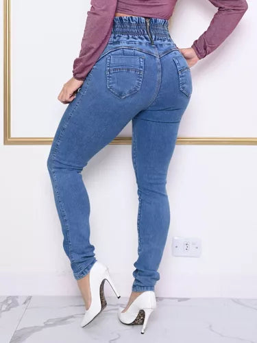 Calça Jeans Modeladora Cintura - [COMPRE 1 LEVE 2]