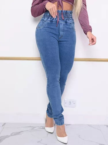 Calça Jeans Modeladora Cintura - [COMPRE 1 LEVE 2]