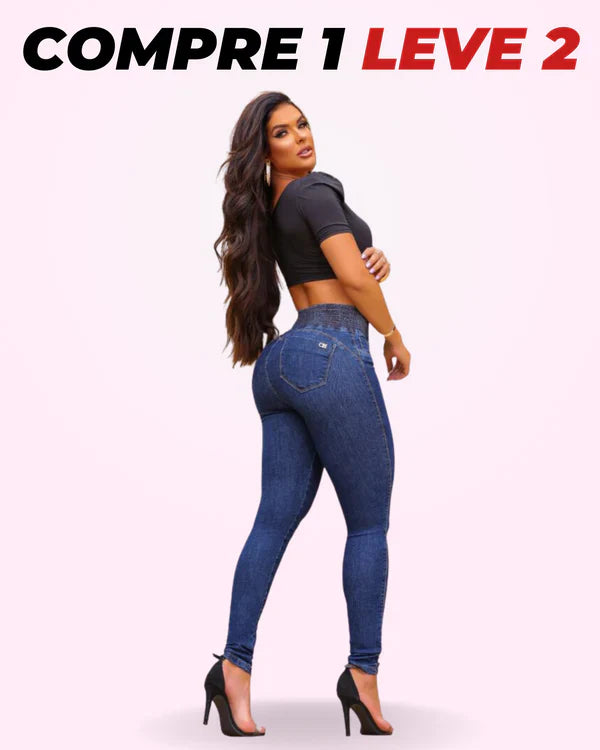 Calça Jeans Modeladora Cintura - [COMPRE 1 LEVE 2]