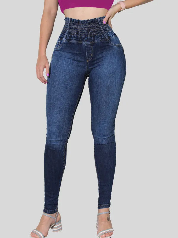 Calça Jeans Modeladora Cintura - [COMPRE 1 LEVE 2]