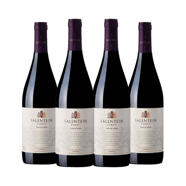 Kit Vinho Salentein Reserve Pinot Noir 4 garrafas