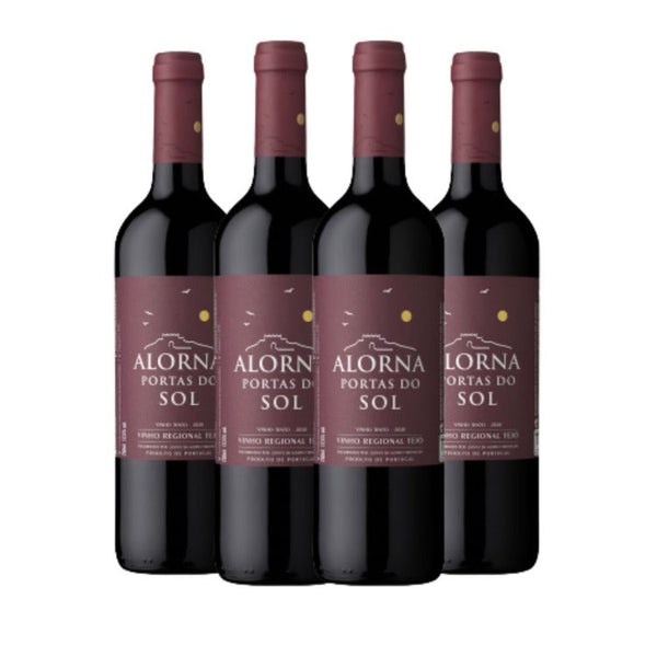 Kit Vinhos Alorna Portas do Sol Tinto 4 garrafas