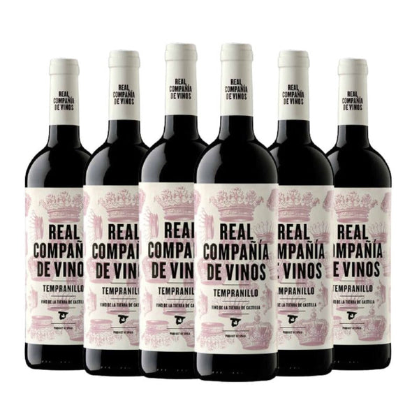 Kit de Vinhos Real Compañia de Vinos Tempranillo 6 Gfs