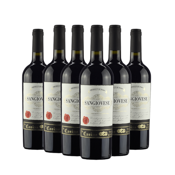 Kit Vinho Le Casine Sangiovese Italiano 750 ml